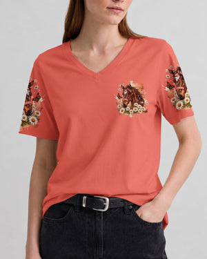 With God All Things Are Possible Horse Women's All Over Print Shirt - Tlhg0207263