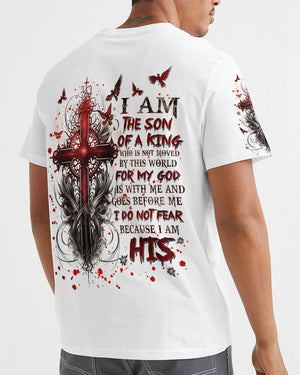 I Am The Son Of A King Cross Men's All Over Print Shirt - Tlnz2706243