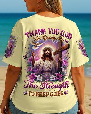 Thank You God Women's All Over Print Shirt - Tytm1604252