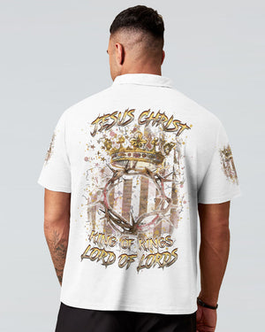 Jesus Christ King Of Kings Lord Of Lords Men's All Over Print Shirt - Yhhn1004242