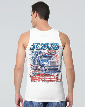 Jesus Take The Wheel Sweeper Truck Men's All Over Print Shirt - Tytd0104241