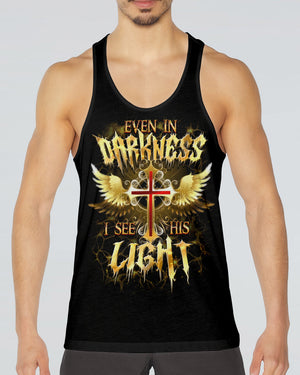 Even In Darkness I See His Light Men's All Over Print Shirt - Tytd0902263