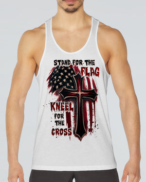 Stand For The Flag Kneel For The Cross Men's All Over Print Shirt - Tltw2005265