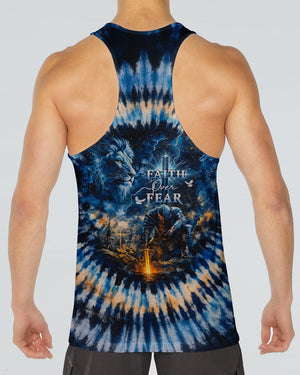 Faith Over Fear Swirl Men's All Over Print Shirt - Tltw0902263