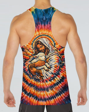 God And Lamb Swirl Men's All Over Print Shirt - Tlhn0503261