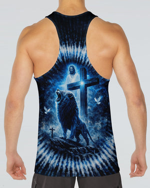 Jesus Dropped The Charges Lion Swirl Men's All Over Print Shirt - Tlno2702261