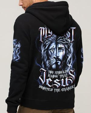 Jesus Dropped The Charges Lion Men's All Over Print Shirt - Tltw2404261