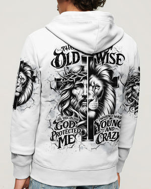 The Reason I’m Old And Wise Lion Men's All Over Print Shirt - Tlno0602261