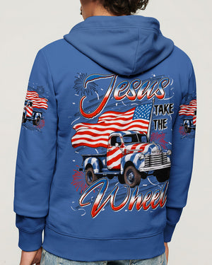Jesus Take The Wheel Men's All Over Print Shirt - Tyln0206261