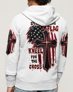 Stand For The Flag Kneel For The Cross Men's All Over Print Shirt - Tltw2005265