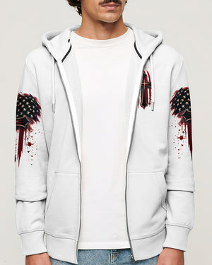 Stand For The Flag Kneel For The Cross Men's All Over Print Shirt - Tltw2005265