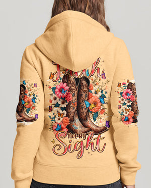 Walk By Faith Not By Sight Women's All Over Print Shirt - Typq2406262