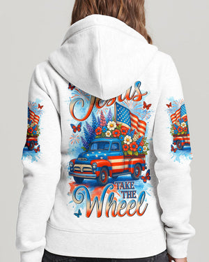 Jesus Take The Wheel Women's All Over Print Shirt - Tyln2603262