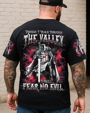 I Will Fear No Evil Warrior Men's All Over Print Shirt - Tlnz1209251