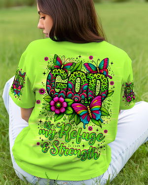 God Is My Refuge And Strength Women's All Over Print Shirt - Tlnz0509252