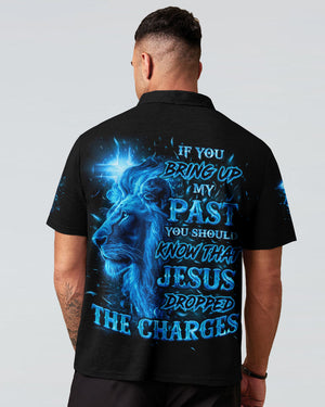 Jesus Dropped The Charges Lion Men's All Over Print Shirt - Tlno1811244