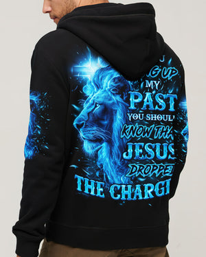 Jesus Dropped The Charges Lion Men's All Over Print Shirt - Tlno1811244