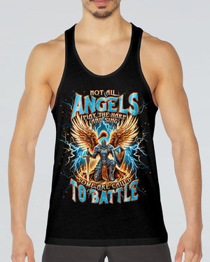 Not All Angels Play The Harp And Sing Warrior Men's All Over Print Shirt - Tlnt2702252