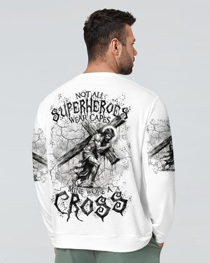 Not All Superheroes Wear Capes Mine Wore A Cross Men's All Over Print Shirt - Tltr3110241