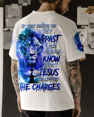 Jesus Dropped The Charges Lion Men's All Over Print Shirt - Tltw1609245