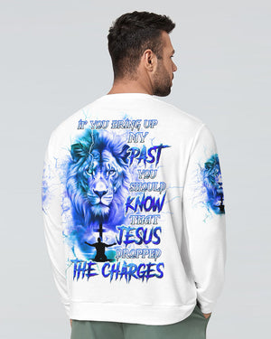 Jesus Dropped The Charges Lion Men's All Over Print Shirt - Tltw1609245