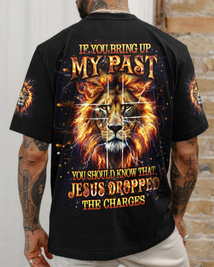 Jesus Dropped The Charges Lion Men's All Over Print Shirt - Yhhn0112251