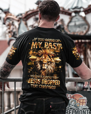 Jesus Dropped The Charges Lion Men's All Over Print Shirt - Yhhn2111241