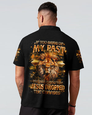 Jesus Dropped The Charges Lion Men's All Over Print Shirt - Yhhn2111241