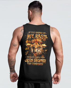 Jesus Dropped The Charges Lion Men's All Over Print Shirt - Yhhn2111241