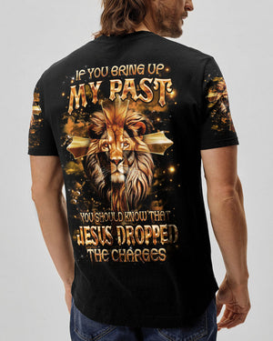 Jesus Dropped The Charges Lion Men's All Over Print Shirt - Yhhn2111241