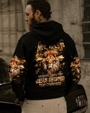 Jesus Dropped The Charges Lion Men's All Over Print Shirt - Yhhn2111241