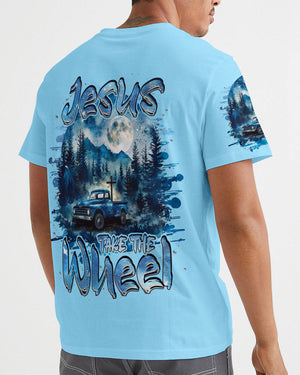 Jesus Take The Wheel Men's All Over Print Shirt - Tlnz2003244