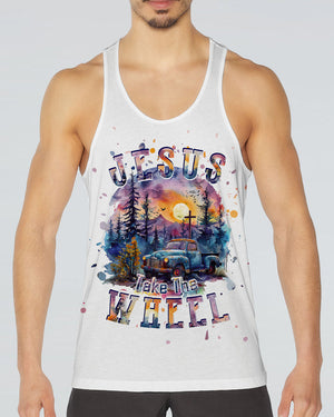 Jesus Take The Wheel Men's All Over Print Shirt - Tlpq1903241