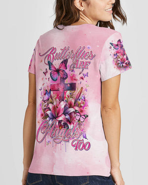 Butterflies Are Angels Too Women's All Over Print Shirt - Tyqy1512232