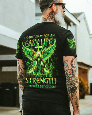 Do Not Pray For An Easy Life Men's All Over Print Shirt - Yhhn0306241