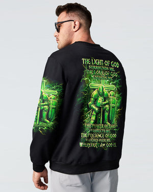 Wherever I Am God Is Men's All Over Print Shirt - Yhhn3105244