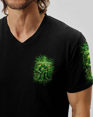 Wherever I Am God Is Men's All Over Print Shirt - Yhhn3105244