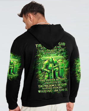 Wherever I Am God Is Men's All Over Print Shirt - Yhhn3105244