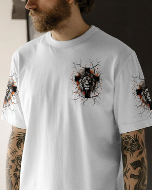 Jesus Dropped The Charges Lion Men's All Over Print Shirt - Tlnt0710252