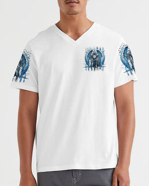 The Devil Saw Me With My Head Down Warrior Men's All Over Print Shirt - Yhhn2111252