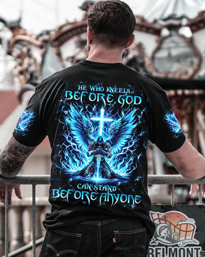He Who Kneels Before God Warrior Men's All Over Print Shirt - Tlno0410244