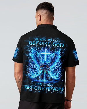 He Who Kneels Before God Warrior Men's All Over Print Shirt - Tlno0410244