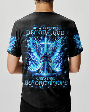 He Who Kneels Before God Warrior Men's All Over Print Shirt - Tlno0410244
