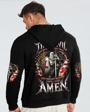 The Devil Saw Me With My Head Down Men's All Over Print Shirt - Tlno0605241
