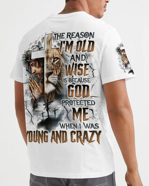 The Reason I’m Old And Wise Lion Men's All Over Print Shirt - Tlno0610251