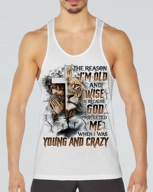The Reason I’m Old And Wise Lion Men's All Over Print Shirt - Tlno0610251