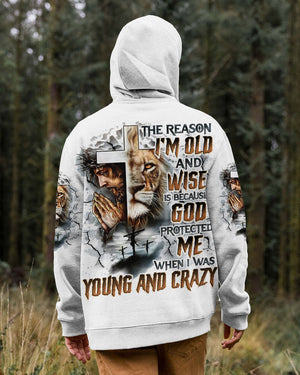 The Reason I’m Old And Wise Lion Men's All Over Print Shirt - Tlno0610251