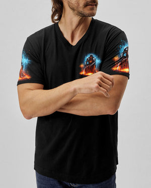 I Only Kneel For One Man Warrior Men's All Over Print Shirt - Tlno0710234