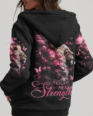 Lord Stood With Me Lion Women's All Over Print Shirt - Tlno0807244