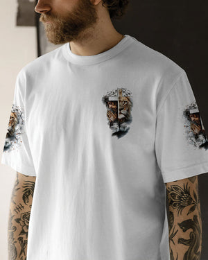 Jesus Dropped The Charges Lion Men's All Over Print Shirt - Tlno1009243